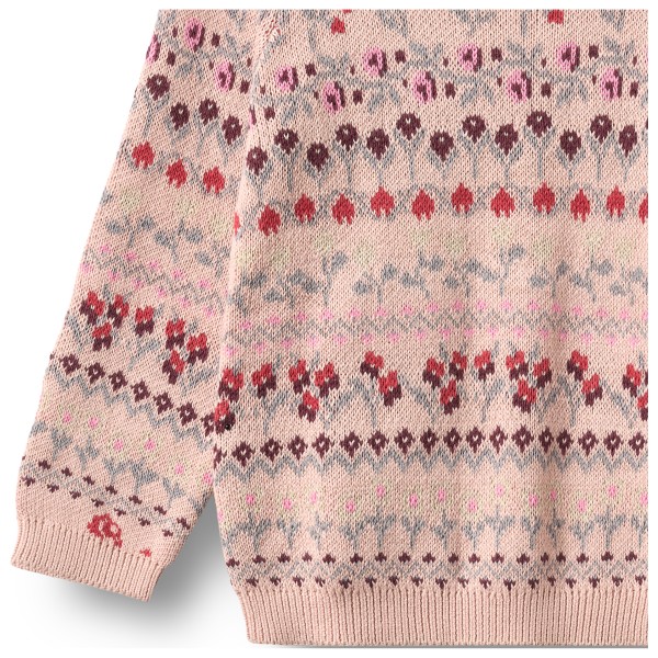 WHEAT - Kid's Jacquard Pullover Mikmak - Pullover