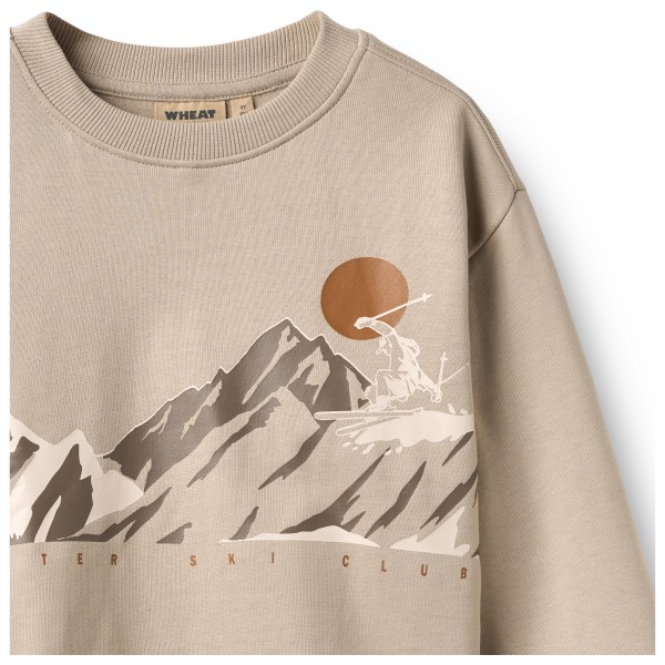 WHEAT - Kid's Sweatshirt L/S Ellis Print - Pullover