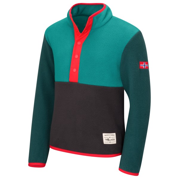 Trollkids - Kid's Flekkefjord Half Zip - Fleecepullover