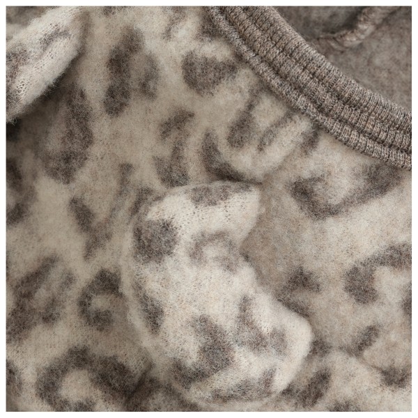 Huttelihut - Kid's Pram Suit Ears Wool Jacquard - Mono