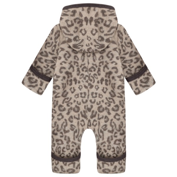 Huttelihut - Kid's Pram Suit Wool Fleece Jacquard - Mono