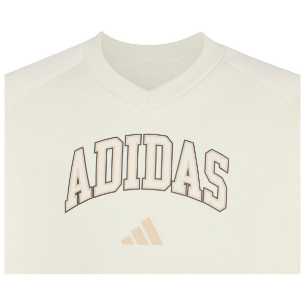 adidas - Girl's Seasonals Collegiate Typography V-Neck - Pullover