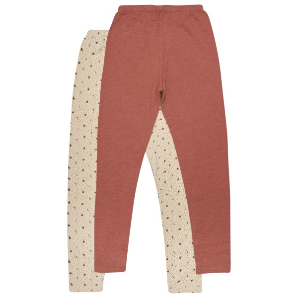 Minymo - Kid's Sweat Leggings with AOP (2-Pack) - Legging
