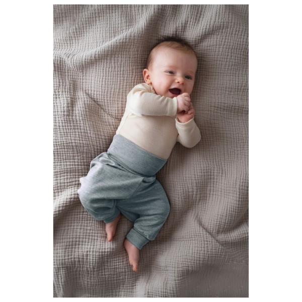 Engel - Baby Trousers with Navel Waistband - Merino base layer