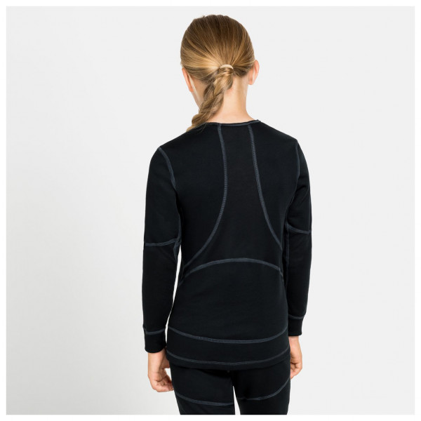 Odlo - Kid's Base Layer Top Crew Neck L/S Active X-Warm - Tekokuitualusvaatteet