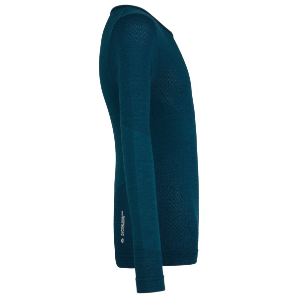 Salewa - Kid's Zebru Medium Warm ARM L/S Tee - Merinowollen ondergoed