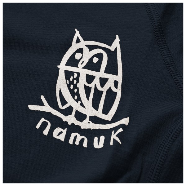 Namuk - Kid's Uil Merino Longsleeve - Merinowollen ondergoed