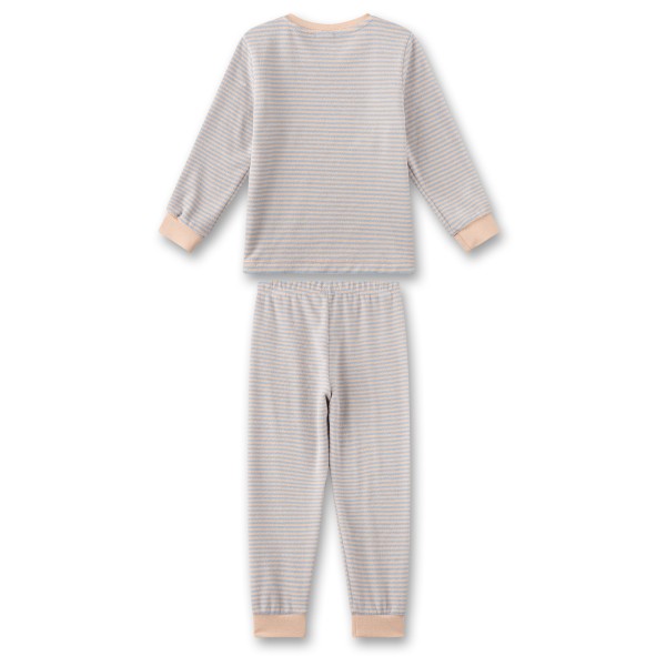 Sanetta - Girl Kid's Pyjama Long Stripe Motiv San Pure - Ondergoed
