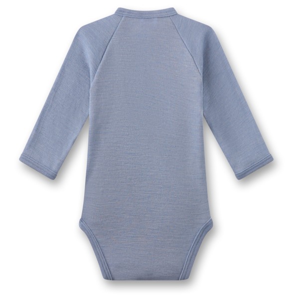 Sanetta - Kid's Wrapover Body 1/1 Wool - Merinowollen ondergoed