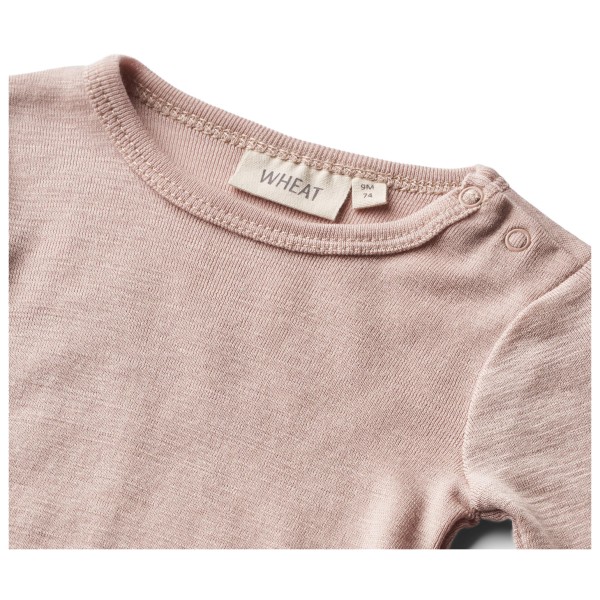 WHEAT - Kid's Woll-Langarmbody Plain - Merino undertøj