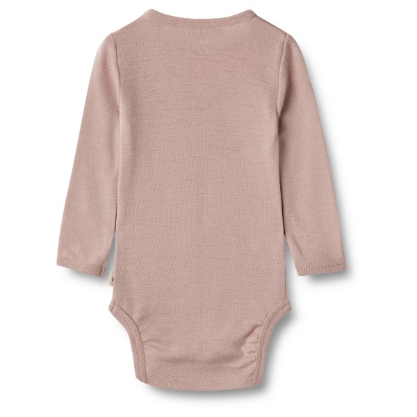 WHEAT - Kid's Woll-Langarmbody Plain - Ropa interior merino