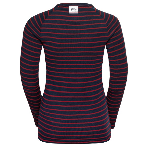 Odlo - Kid's Active Warm Originals Stripes Crew Neck L/S - Ropa interior fibra sintética