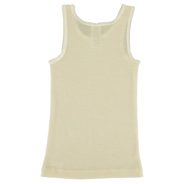 Sanetta - Girl's Shirt without Sleeves Wool/Silk - Ropa interior merino