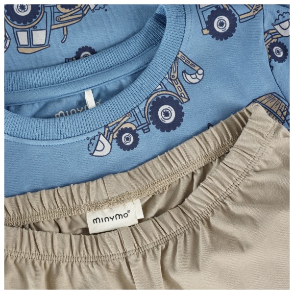 Minymo - Kid's Nightset S/S AOP 134263 - Ondergoed