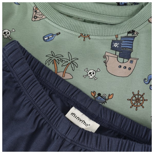 Minymo - Kid's Pyjamas L/S Set AOP 134260 - Ropa interior de diario