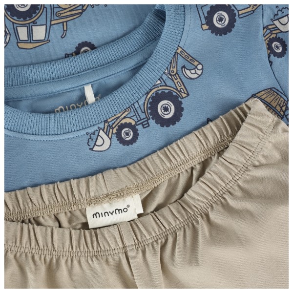 Minymo - Kid's Pyjamas L/S Set AOP 134262 - Hverdagsundertøj