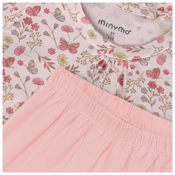 Minymo - Kid's T-Shirt+Short Set AOP 124381 - Mono