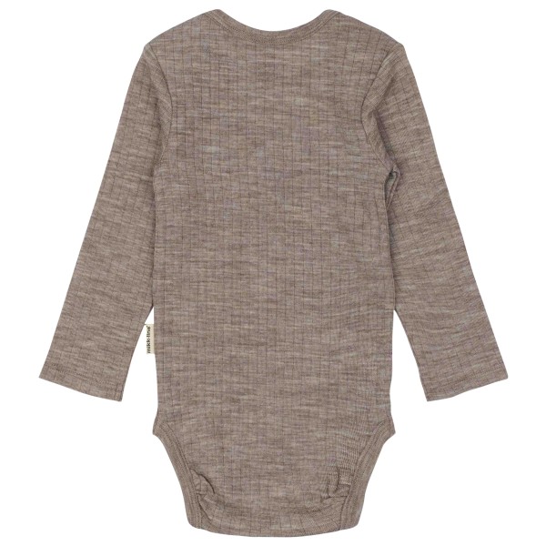Mikk-Line - Kid's Merino Wool L/S Body - Merino base layer