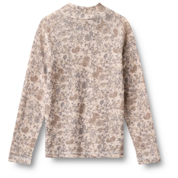 WHEAT - Kid's Baselayer Halfzip Wino - Wollen trui