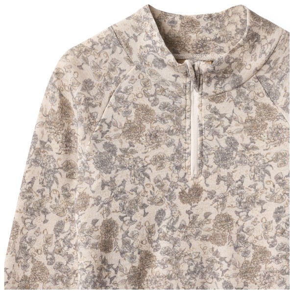 WHEAT - Kid's Baselayer Halfzip Wino - Wollen trui