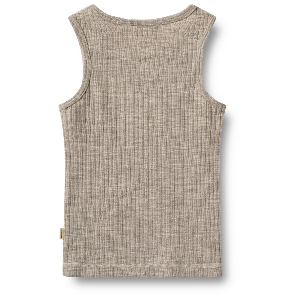WHEAT - Kid's Wool Silk Singlet Iggy - Merino base layer