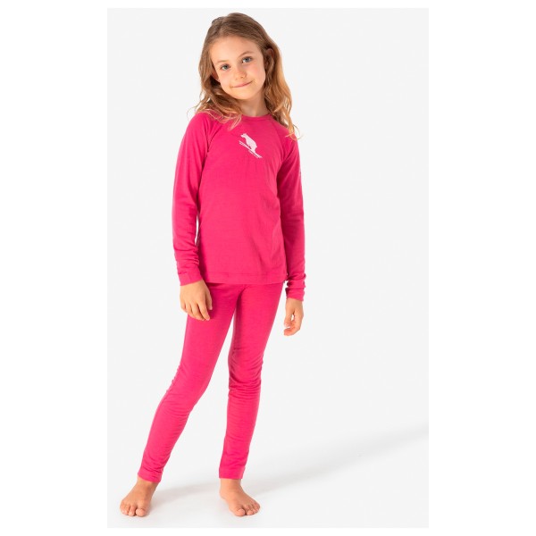 super.natural - Kid's Flear175 L/S - Merino undertøj