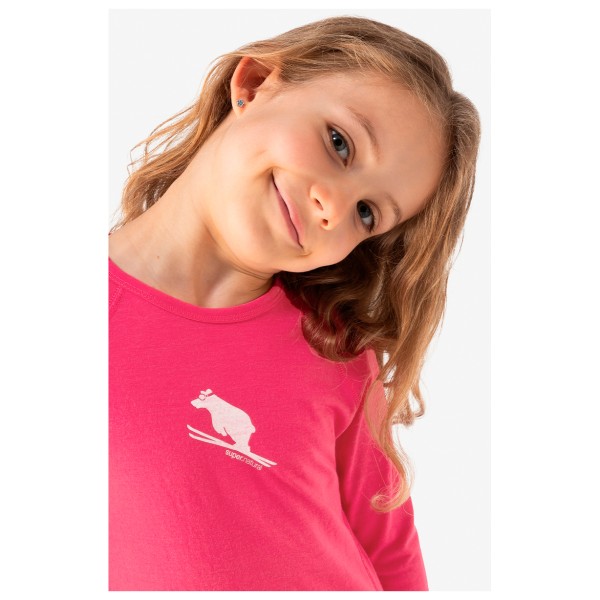 super.natural - Kid's Flear175 L/S - Merinovilla-alusvaatteet