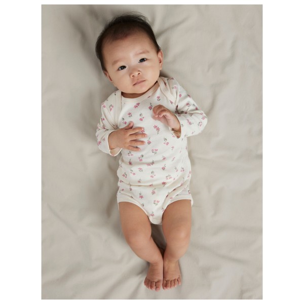 Name it - Kid's Body L/S Flower 3-Pack - Everyday base layer