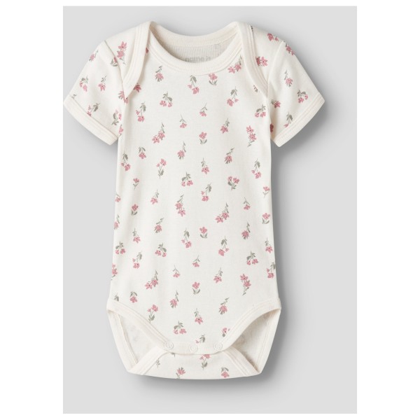 Name it - Kid's NBFBody S/S Flower 3-Pack - Everyday base layer