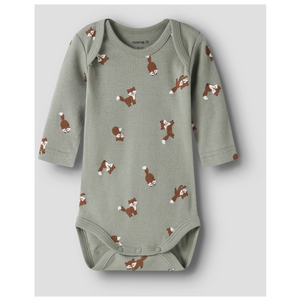 Name it - Kid's NBMBody L/S Fox 3-Pack - Alltagsunterwäsche