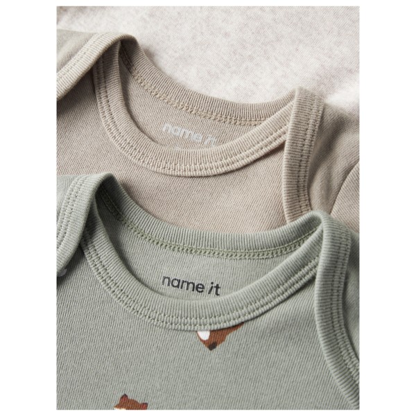 Name it - Kid's Body S/S Fox 3-Pack - Everyday base layer