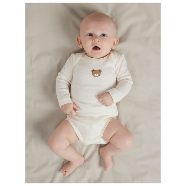 Name it - Kid's Body L/S Pumice Bear 3-Pack - Everyday base layer
