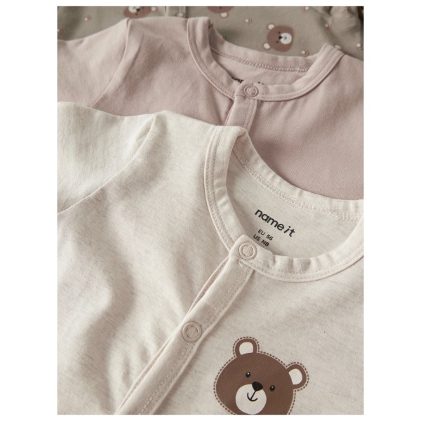 Name it - Kid's NBNNightsuit AOP 3-Pack - Everyday base layer