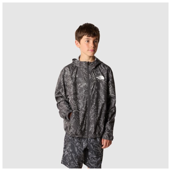 The North Face - Boy's Never Stop Hooded Windwall Jacket - Windjack