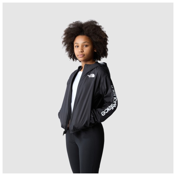 The North Face - Girl's Never Stop Hooded Windwall Jacket - Vindjacka