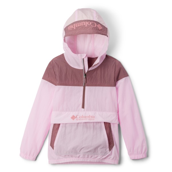 Columbia Spire Valley Giacca A Vento Leggera Impermeabile Per Ragazzo, Nylon, Tecnologia Omni-Shield, Nero/Grigio
