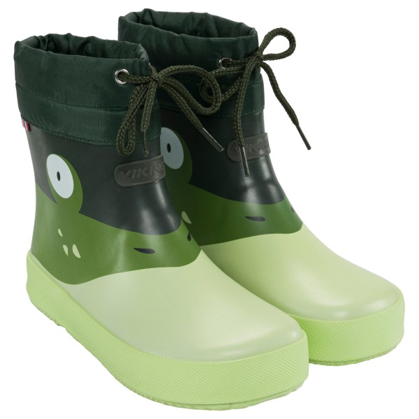 Viking - Kid's Alv Barefoot Paw Print - Botas de agua