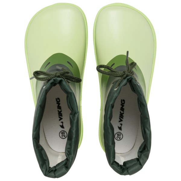 Viking - Kid's Alv Barefoot Paw Print - Gummistøvler