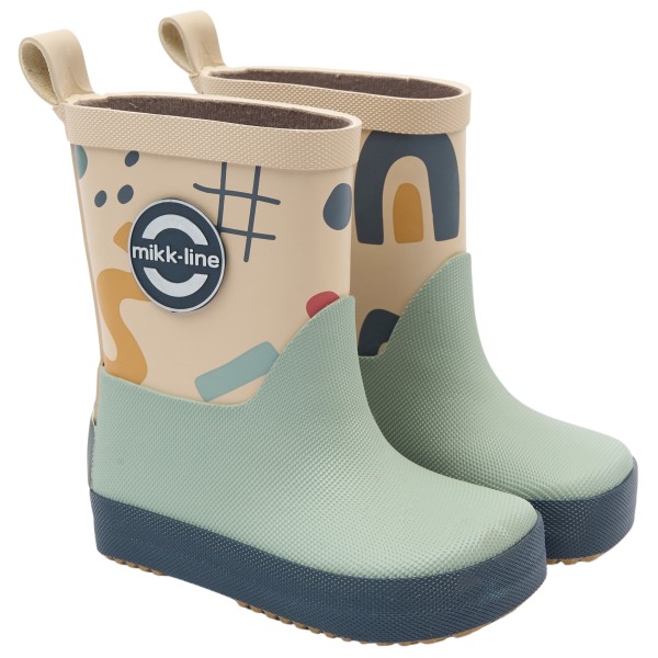 Mikk-Line - Kid's Wellies AOP Barefoot - Wellington boots