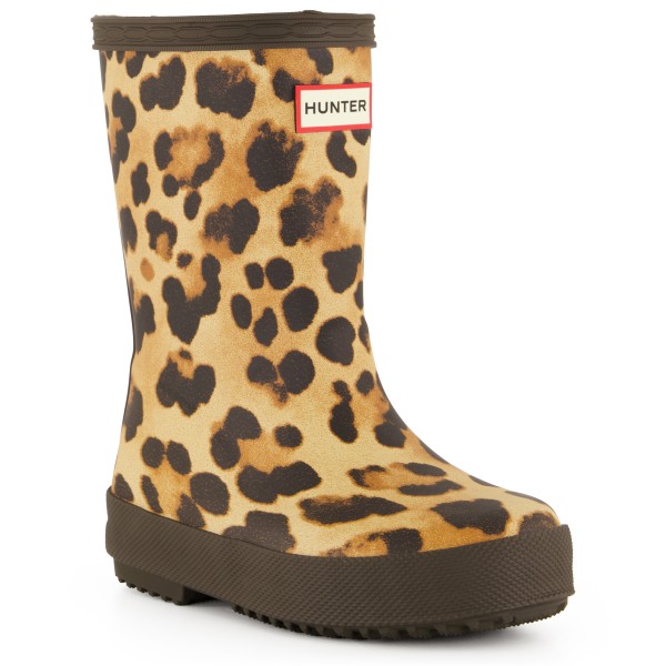 Hunter Boots - Kid's First Leopard Print Boot - Gummistøvler