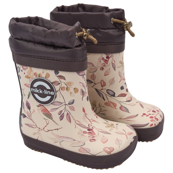 Mikk-Line - Kid's Wellies Winter Aop Barefoot - Gummistiefel