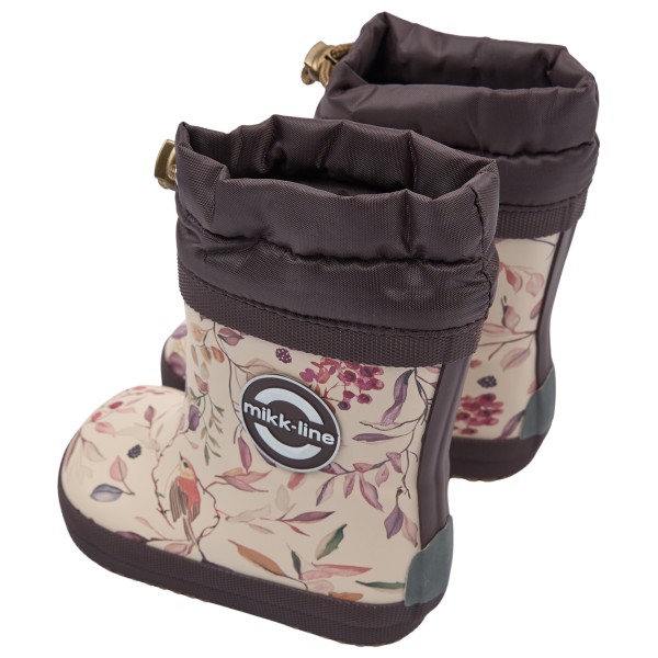 Mikk-Line - Kid's Wellies Winter Aop Barefoot - Gummistøvler