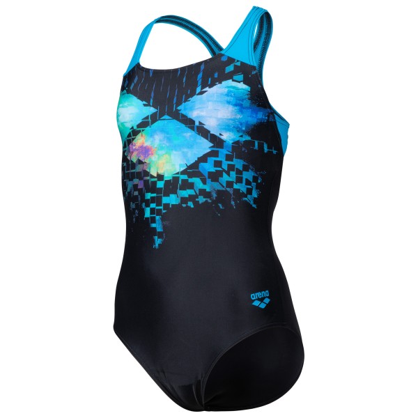 Arena - Girl's Multi Pixels Swimsuit Swim Pro Back - Traje de baño