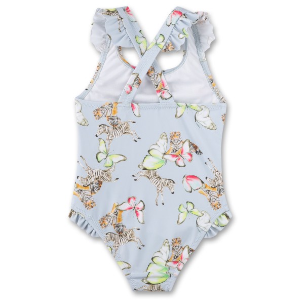 Sanetta - Beach Kids Girls Swimsuit Ruffle Straps - Traje de baño