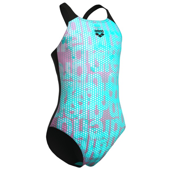 Arena - Girl's Multi Colours Swimsuit V Back - Badedragt