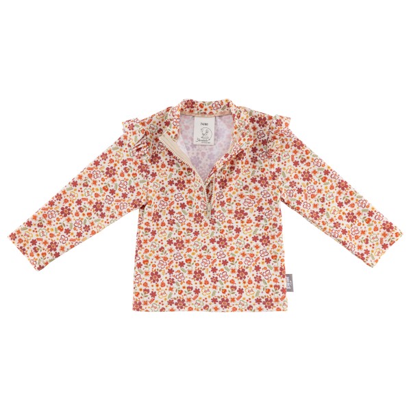 Sterntaler - Kids' Long-Sleeved Swim Shirt – Floral - Lycra