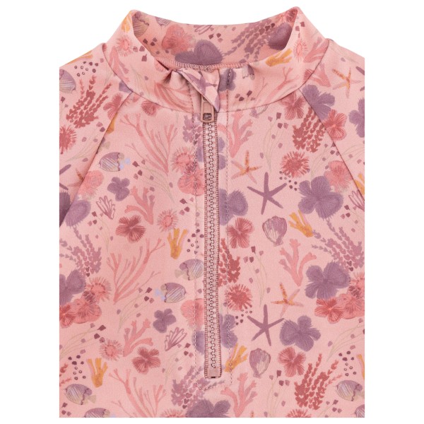 Sterntaler - Kids' Long-Sleeved Swim Shirt – Coral - Lycra