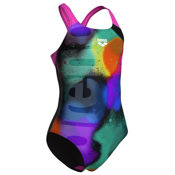Arena - Girl's Spray Paint Swimsuit Swim Pro Back - Uimapuku