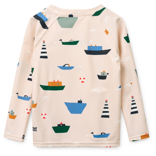LIEWOOD - Kid's Noah Printed Longsleeve Swim Tee - Lycra