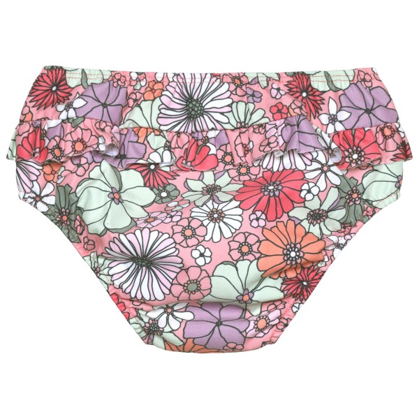 Color Kids - Baby's Swimdiaper with Frills AOP - Swim brief
